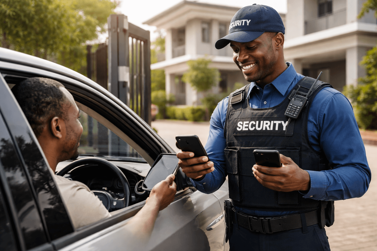 GuestPass gate security in action